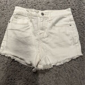 Wild Fable White Jean Shorts